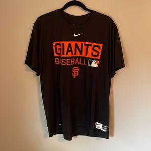 Black Giants Baseball Mens Shirt